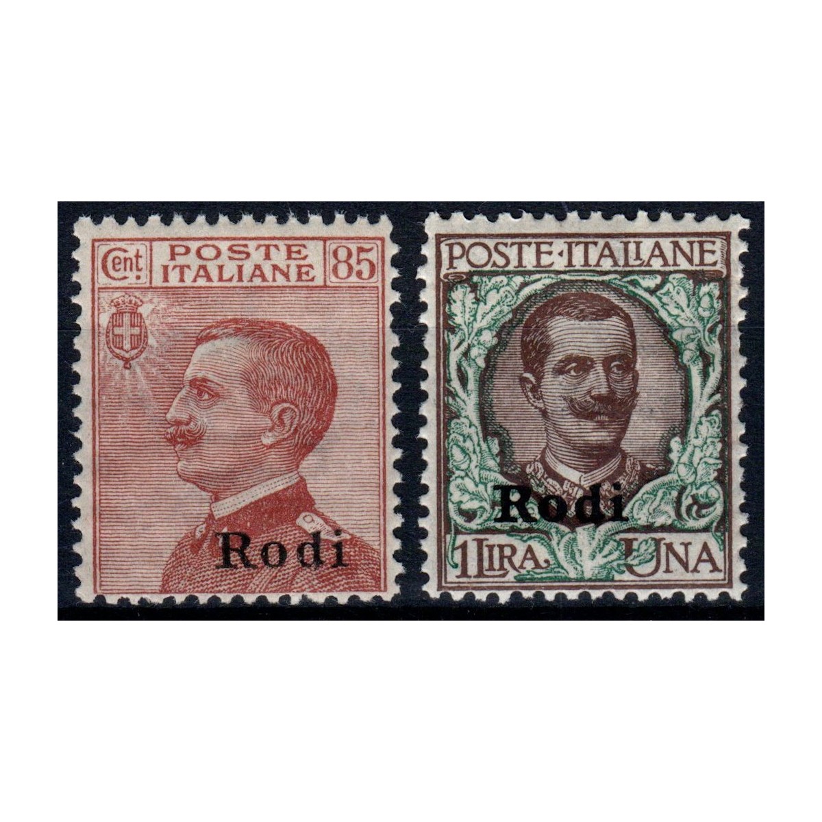 COLONIE 1922-23 EGEO SOPR. RODI N.13 - N 14 G.I MNH**  | Filatelia ... COLONIE 1922-23 EGEO SOPR. RODI N.13 - N 14 G.I MNH**  | Filatelia ...