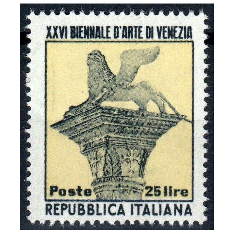 REPUBBLICA 1952 BIENNALE D'ARTE DI VENEZIA G.I MNH** 1  | Filatelia...
