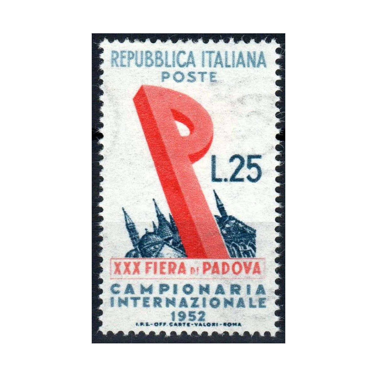 REPUBBLICA 1952 FIERA DI PADOVA G.I MNH** BEN CENTRATO 5 | Filatel... REPUBBLICA 1952 FIERA DI PADOVA G.I MNH** BEN CENTRATO 5 | Filatel...