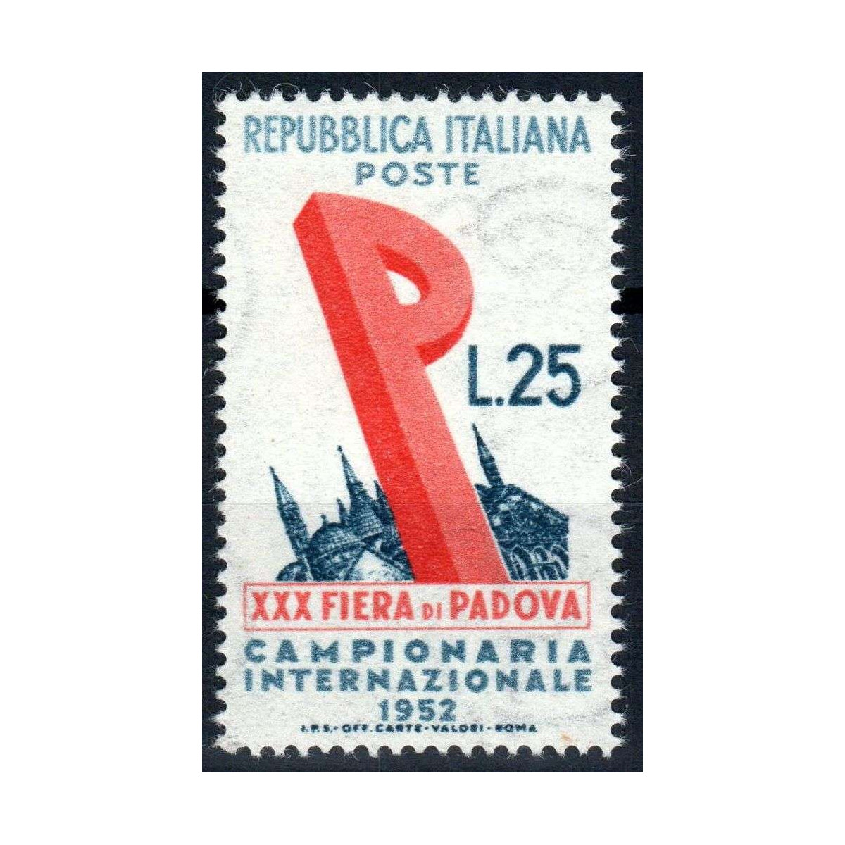 REPUBBLICA 1952 FIERA DI PADOVA G.I MNH** BEN CENTRATO 6 | Filatel... REPUBBLICA 1952 FIERA DI PADOVA G.I MNH** BEN CENTRATO 6 | Filatel...