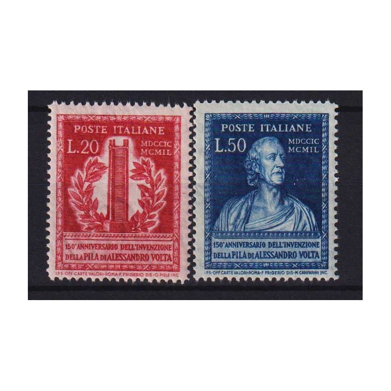 REPUBBLICA 1949 VOLTA 2 V. G.I MNH**  | Filatelia Meloni