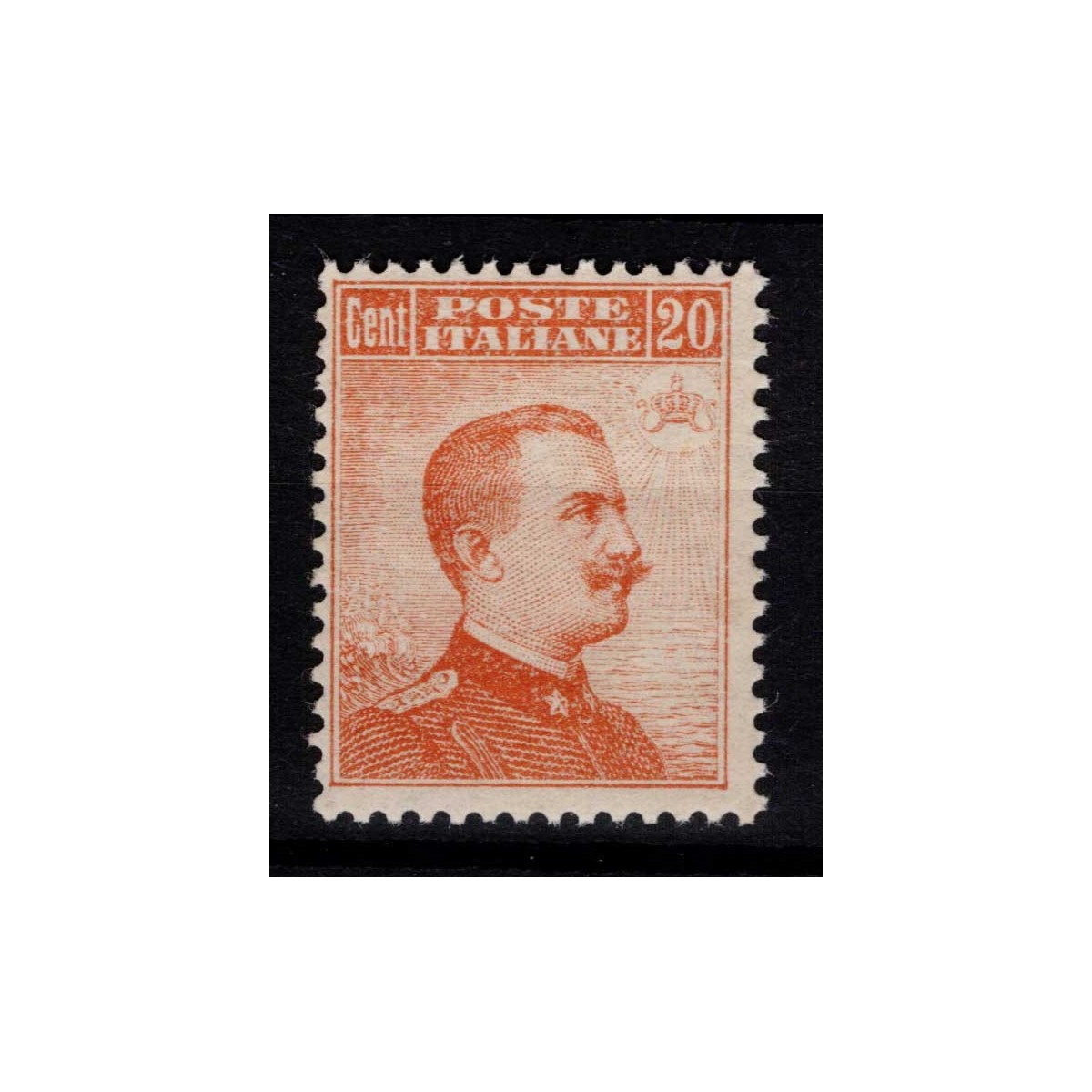REGNO D'ITALIA 1916 MICHETTI 20 CENTESIMI SENZA FILIGRANA N.107A G.... REGNO D'ITALIA 1916 MICHETTI 20 CENTESIMI SENZA FILIGRANA N.107A G....