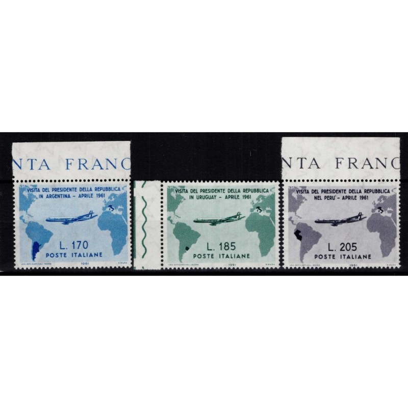 REPUBBLICA 1961 GRONCHI 3 V. G.I MNH**  | Filatelia Meloni