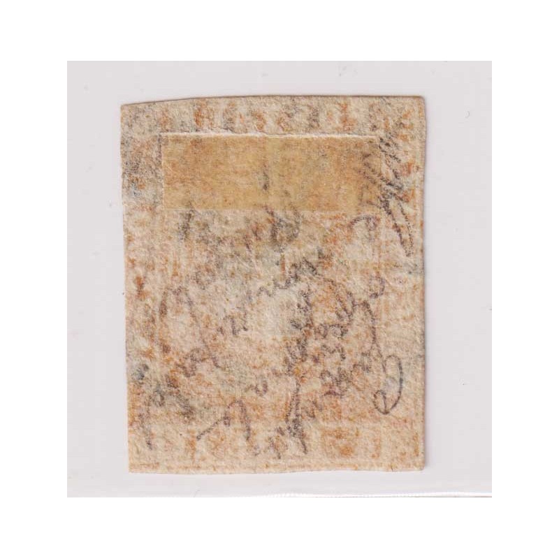 TOSCANA 1860 3 LIRE OCRA ARANCIO N.23a US. CERTIFICATO  | Filatelia...
