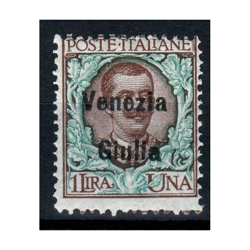 OCCUPAZIONI VENEZIA GIULIA 1918-19 1 LIRA N.29 G.I MNH**  | Filatel...