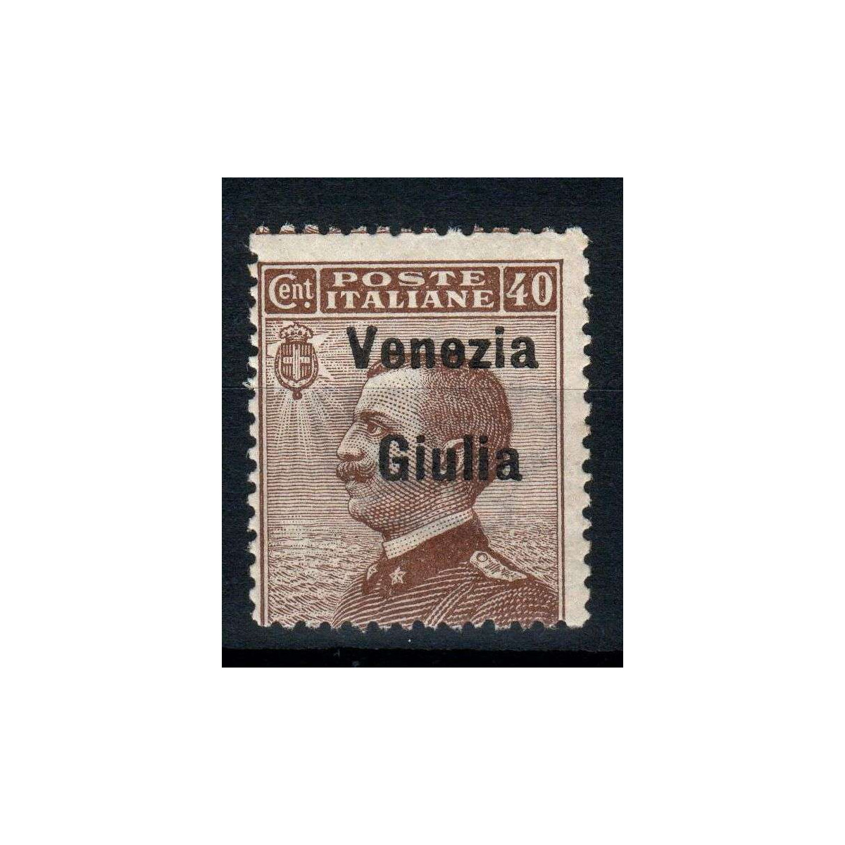 OCCUPAZIONI VENEZIA GIULIA 1918-19 40 CENTESIMI N.25 G.I MNH**  | F... OCCUPAZIONI VENEZIA GIULIA 1918-19 40 CENTESIMI N.25 G.I MNH**  | F...
