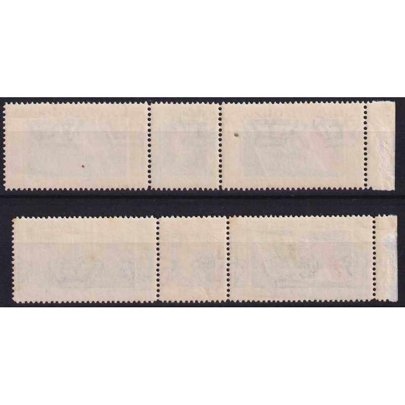 REGNO 1933 TRITTICI CROCIERA NORD ATLANTICA I – LONG 2 V. G.I MNH**...