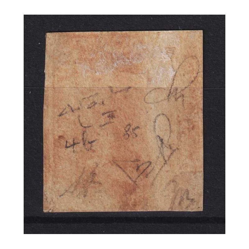SICILIA 1859 1 GRANO BRUNO OLIVA II TAV. NAPOLI N.4b G.O MH* CERT. ...