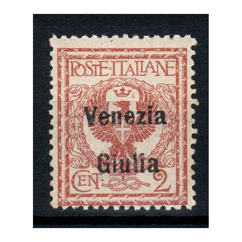 OCCUPAZIONI VENEZIA GIULIA 1918-19 2 CENTESIMI N.20 G.I MNH**  | Fi...