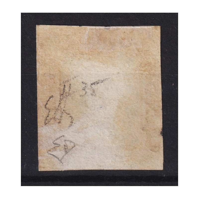 SICILIA 1859 2 GRANA COBALTO SCURO II TAV. NAPOLI N.7c US. CERT.  |...