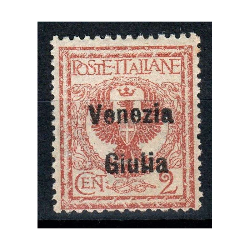 OCCUPAZIONI VENEZIA GIULIA 1918-19 2 CENTESIMI N.20 G.I MNH**  | Fi...