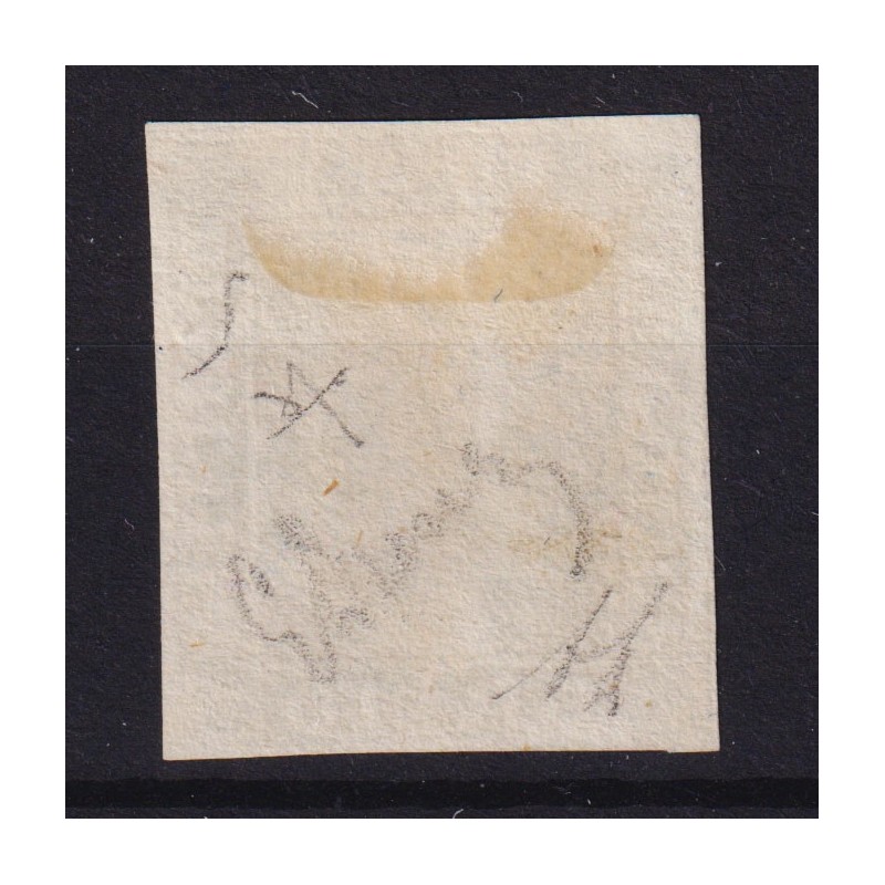 SICILIA 1859 10 GRANA AZZURRO CUPO RITOCCO N.8 N.12 US. CERT.  | Fi...