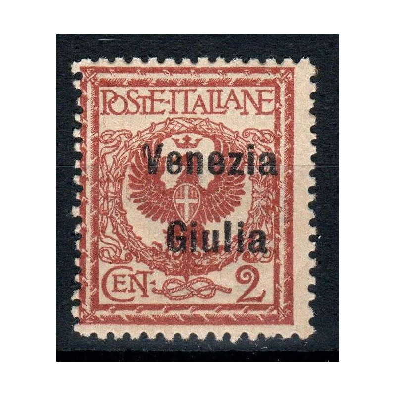 OCCUPAZIONI VENEZIA GIULIA 1918-19 2 CENTESIMI N.20 G.I MNH**  | Fi...