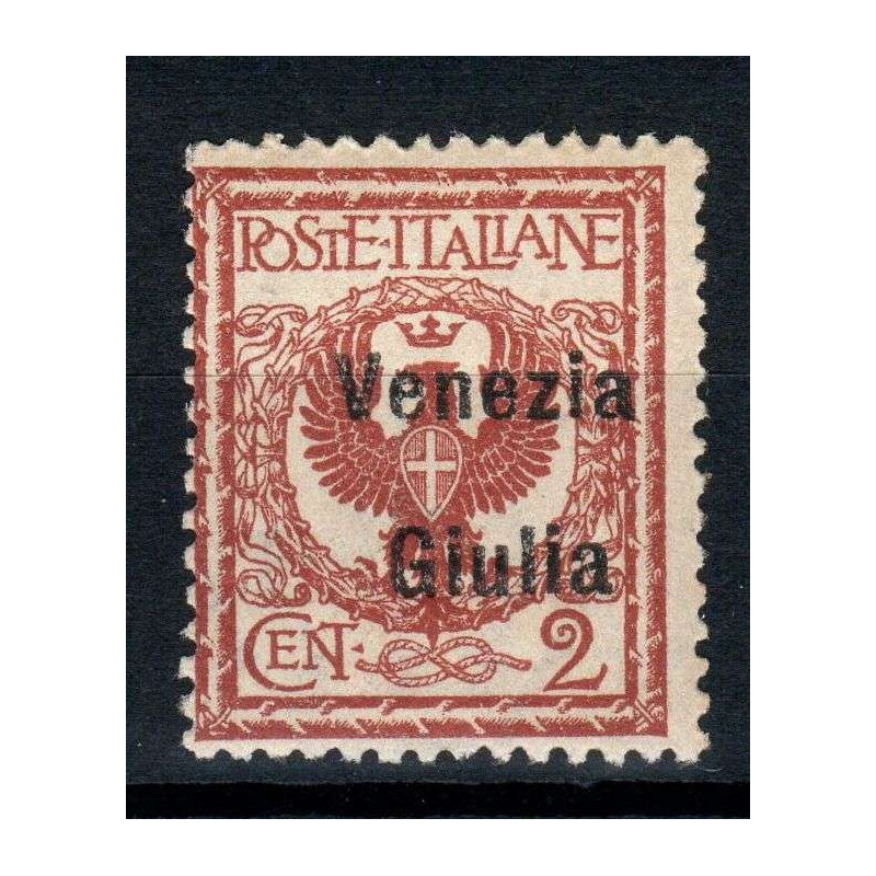 OCCUPAZIONI VENEZIA GIULIA 1918-19 2 CENTESIMI N.20 G.I MNH**  | Fi...