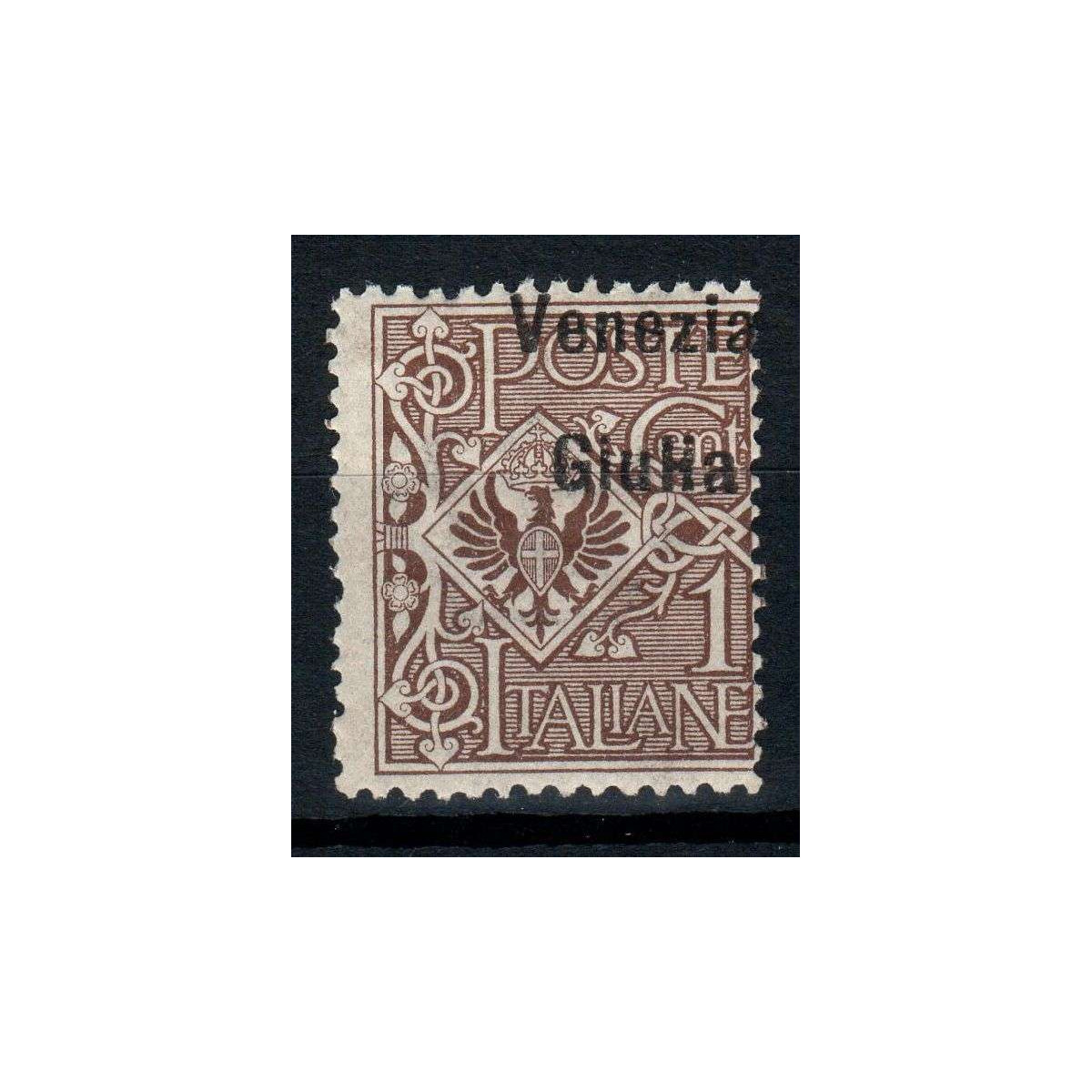 OCCUPAZIONI VENEZIA GIULIA 1918-19 1 CENTESIMI N.19 SOPR. SPOSTATA ... OCCUPAZIONI VENEZIA GIULIA 1918-19 1 CENTESIMI N.19 SOPR. SPOSTATA ...