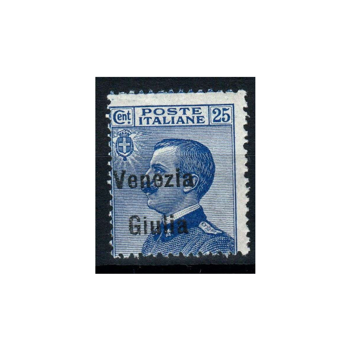 OCCUPAZIONI VENEZIA GIULIA 1918-19 25 CENTESIMI N.24 G.I MNH**  | F... OCCUPAZIONI VENEZIA GIULIA 1918-19 25 CENTESIMI N.24 G.I MNH**  | F...