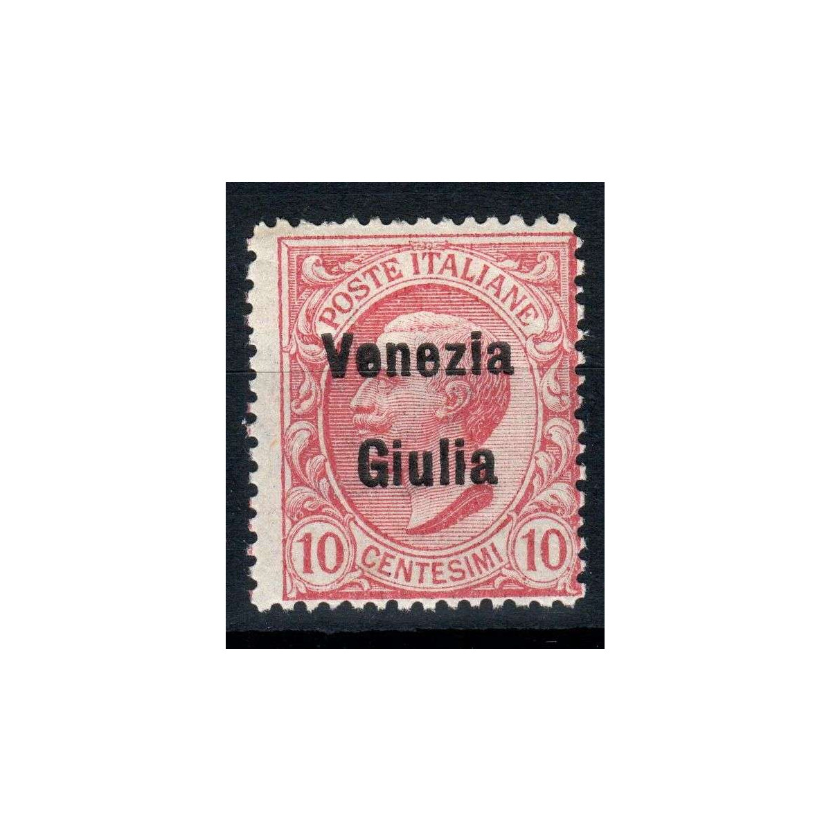 OCCUPAZIONI VENEZIA GIULIA 1918-19 10 CENTESIMI N.22 G.I MNH**  | F... OCCUPAZIONI VENEZIA GIULIA 1918-19 10 CENTESIMI N.22 G.I MNH**  | F...