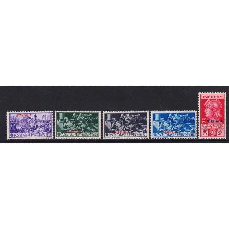 COLONIE EGEO FERRUCCI GIRI 13 ISOLE G.I MNH**  | Filatelia Meloni