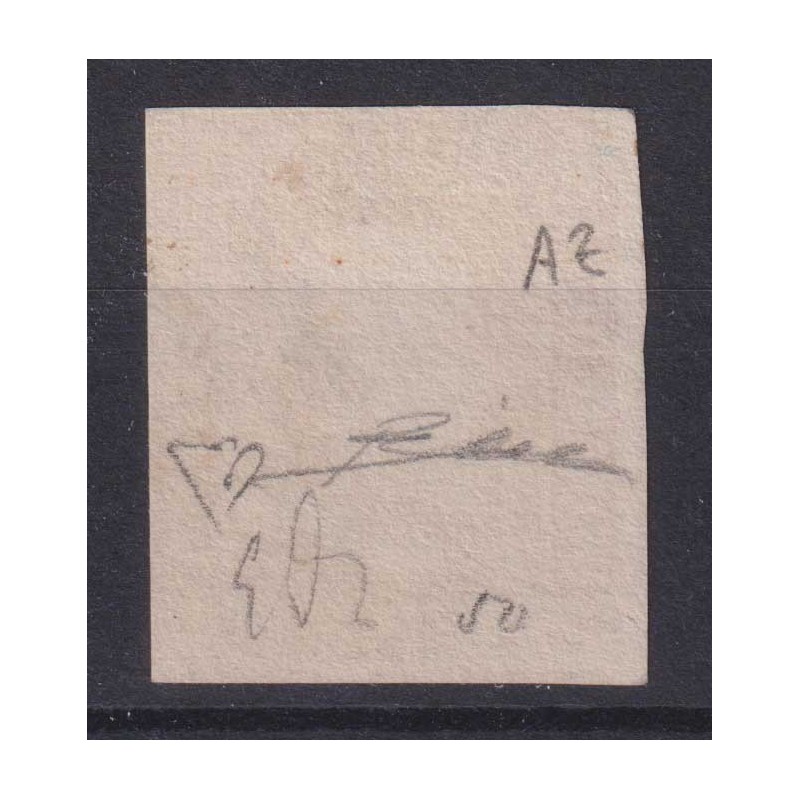SICILIA 1859 5 GRANA VERMIGLIO CHIARO I TAV. N.10 US. CERT.  | Fila...