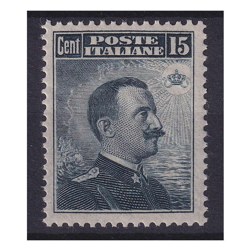 REGNO D'ITALIA 1911 MICHETTI 15 CENTESIMI N.96 G.I MNH**  | Filatel...