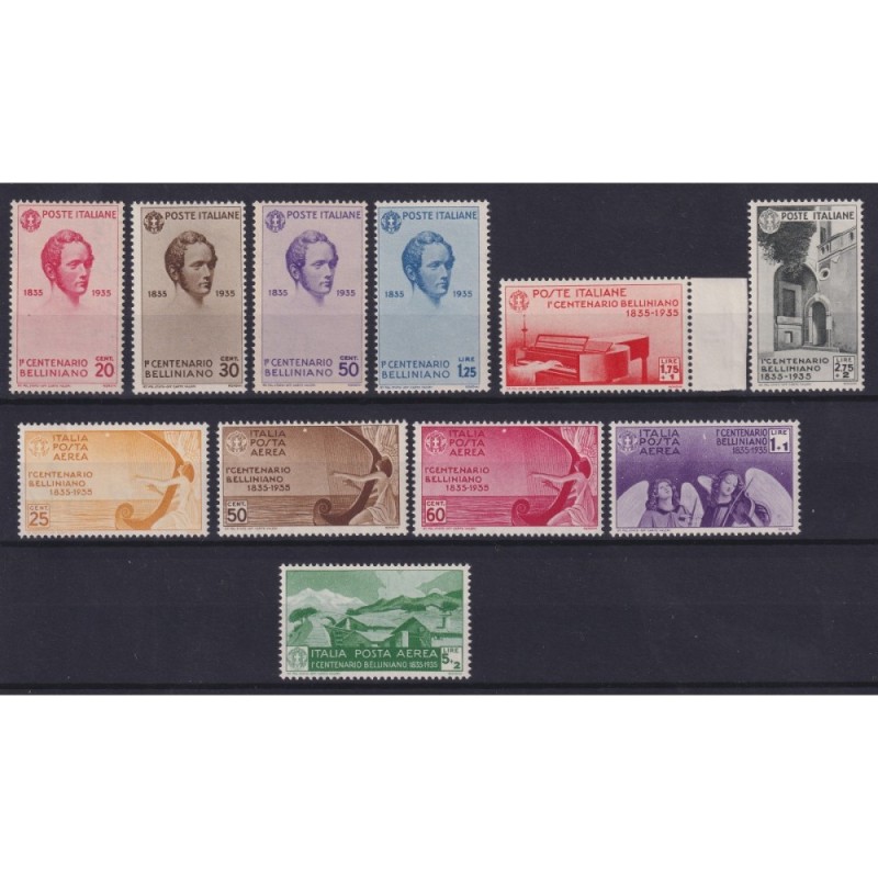 REGNO D'ITALIA 1935 VINCENZO BELLINI 11 V. G.I MNH**  | Filatelia M...