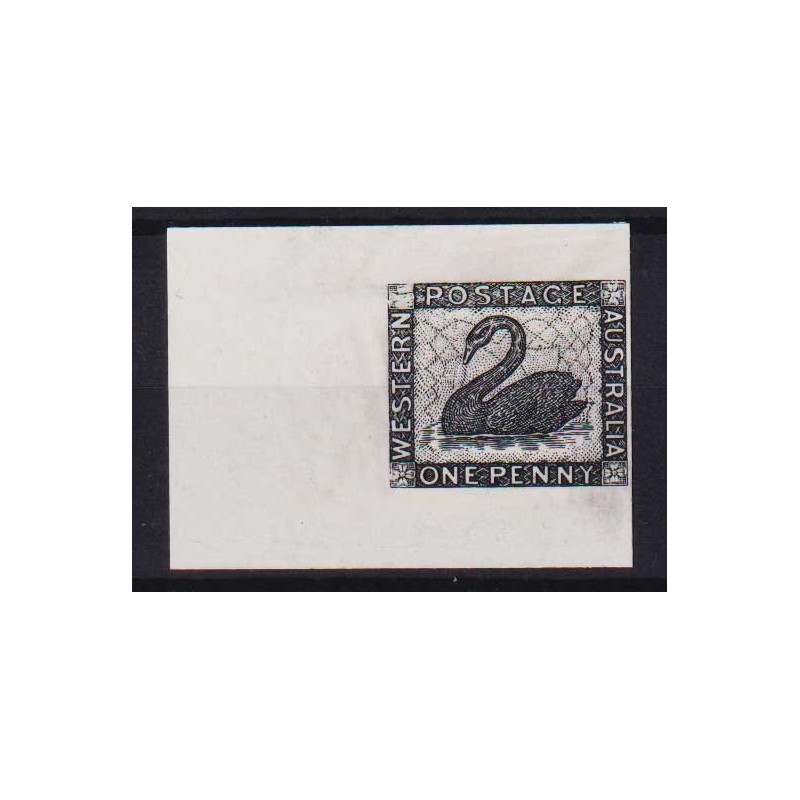 REPUBBLICA 1985 PROVA STAMPA ONE PENNY FOGLIETTO ESPOSIZIONE S.G. C...