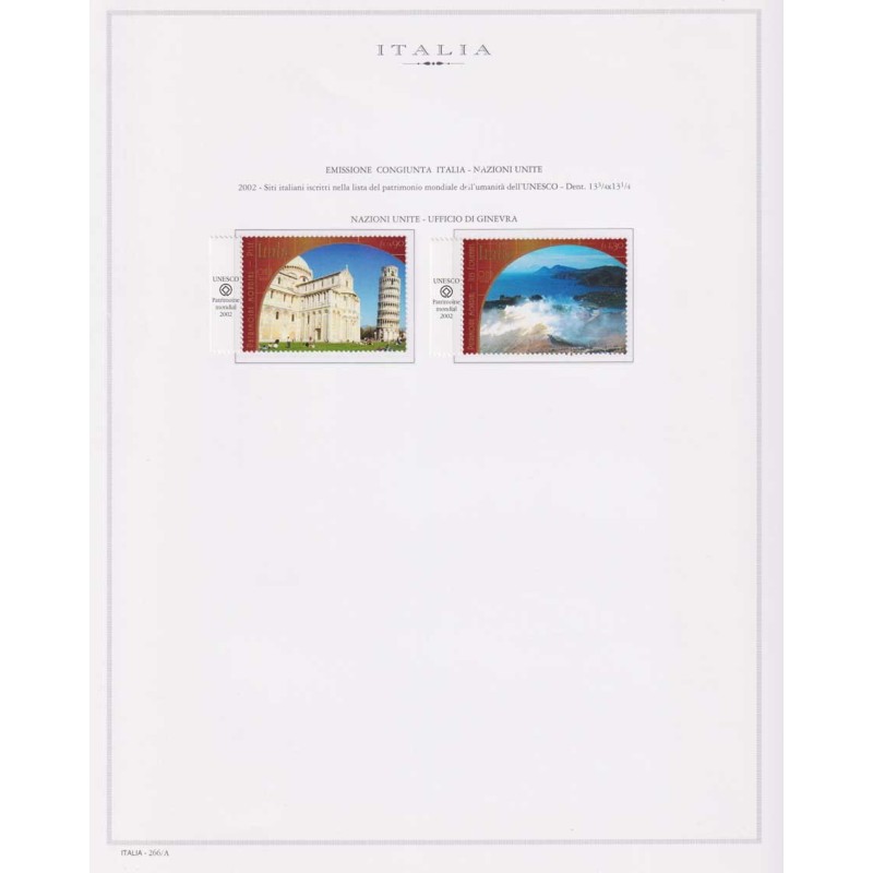REPUBBLICA 2002 ANNATA COMPLETA + FOGLIETTI E CONGIUNTE SU FOGLI MA...