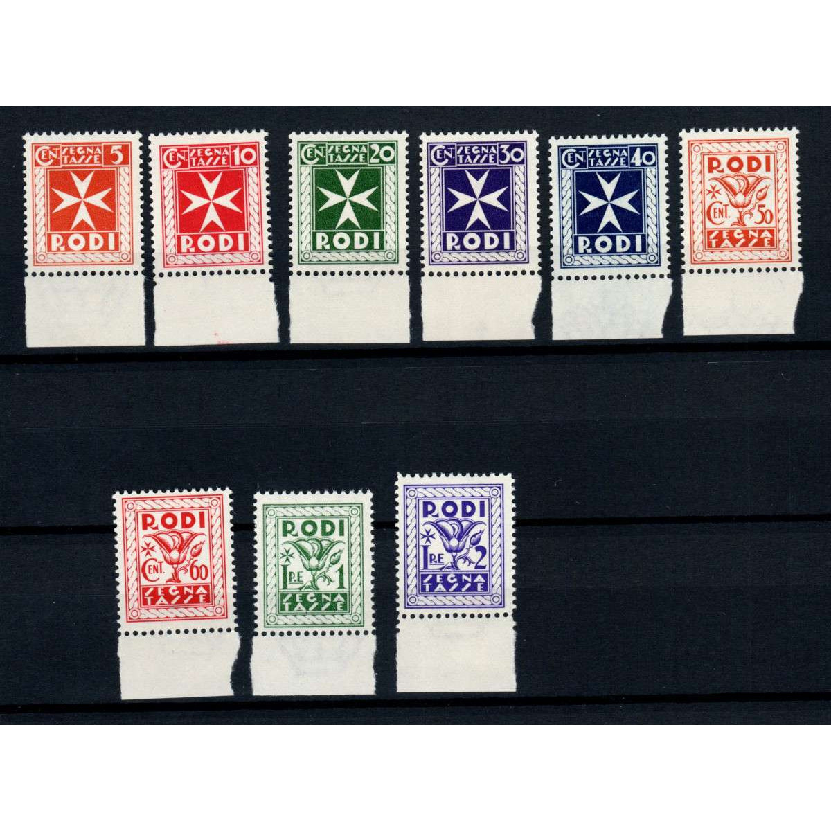 COLONIE EGEO 1934 SEGNATASSE SOGGETTI VARI 9 VALORI G.I MNH** BORDO... COLONIE EGEO 1934 SEGNATASSE SOGGETTI VARI 9 VALORI G.I MNH** BORDO...