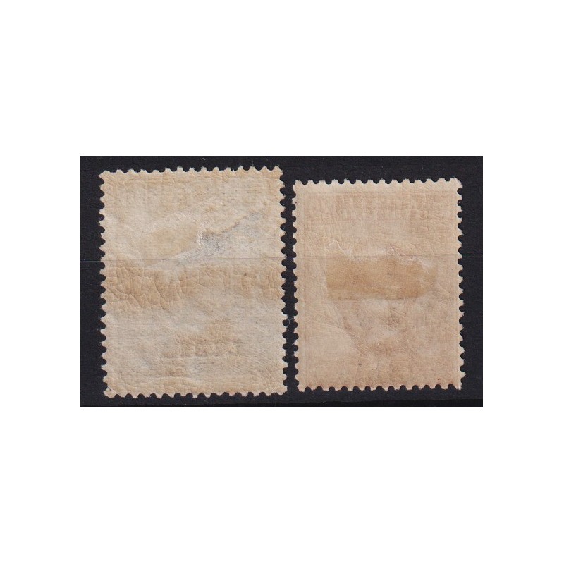 LIBIA 1912-15 MICHETTI 15 C. + 1918 20 C. N.5,20 G.O.MH* 15 C. DIFE...