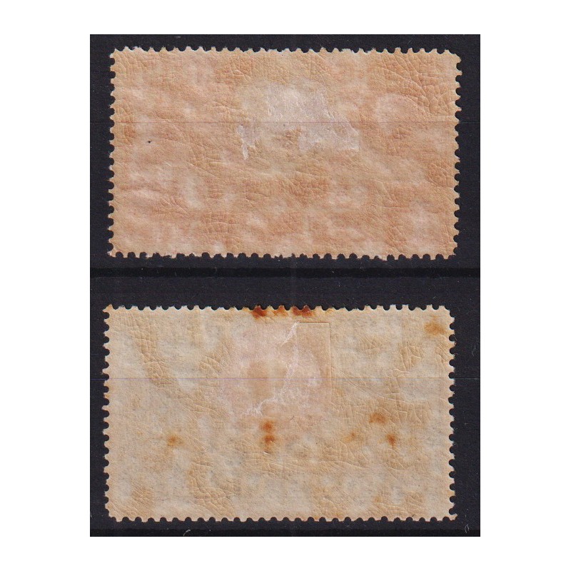 COLONIE LIBIA 1923 ESPRESSI ITALIA TURRITA 2 VALORI G.O MH*  | Fila...
