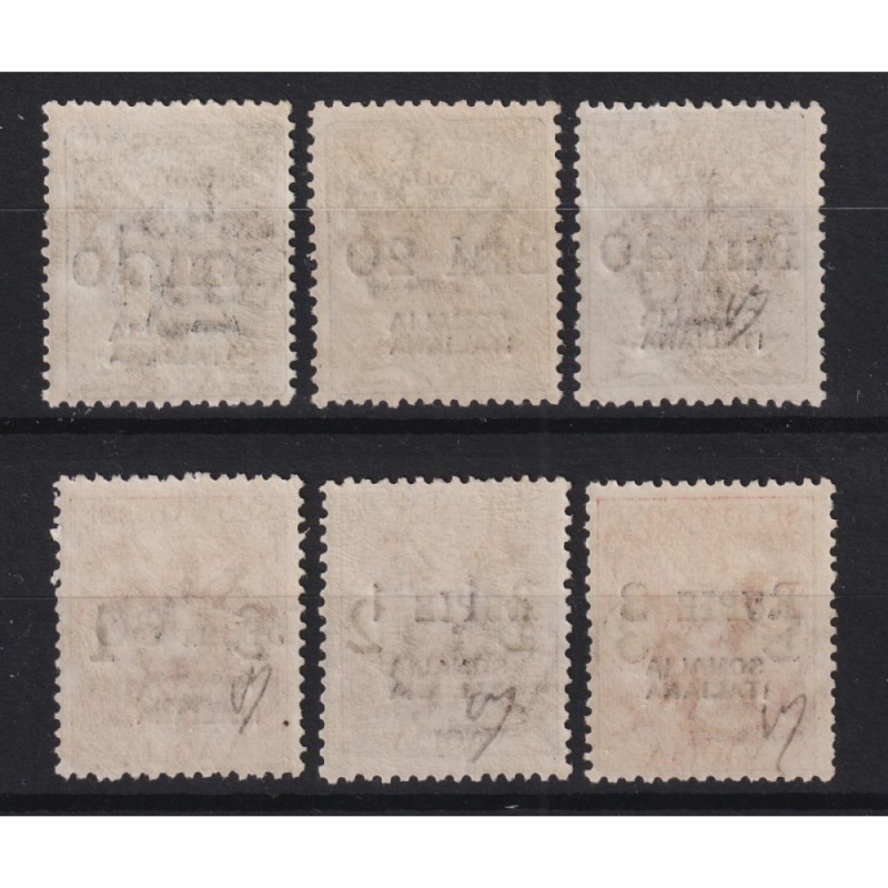 COLONIE SOMALIA 1924 SEGNATASSE PER VAGLIA 6 V. G.I MNH**  | Filate...