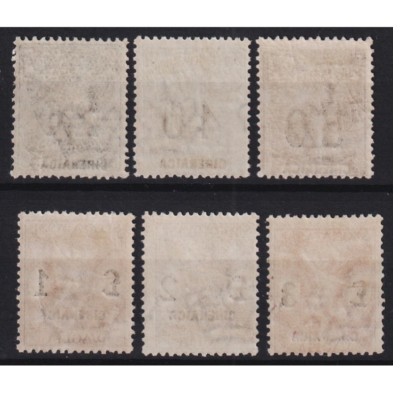 COLONIE CIRENAICA 1924 SEGNATASSE PER VAGLIA 6 V. G.O MH*  | Filate...