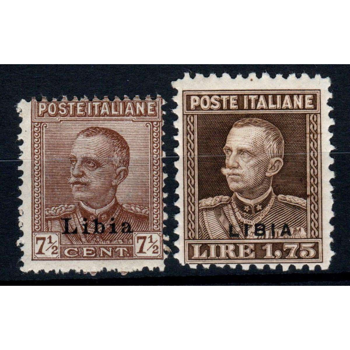 COLONIE LIBIA 1928-29 PARMEGGIANI SOPRASTAMPATI 2 V. N.78,80 G.I MN... COLONIE LIBIA 1928-29 PARMEGGIANI SOPRASTAMPATI 2 V. N.78,80 G.I MN...