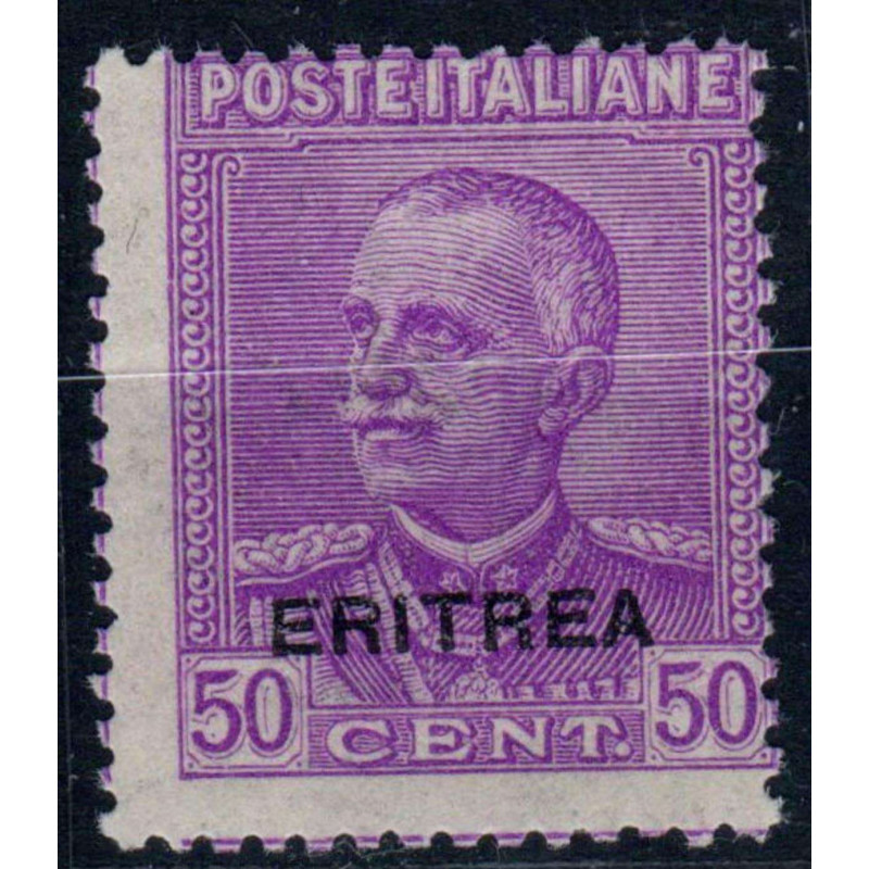 COLONIE ERITREA 1928-29 PARMEGGIANI 50 CENTESIMI N.136 G.I MNH** F....