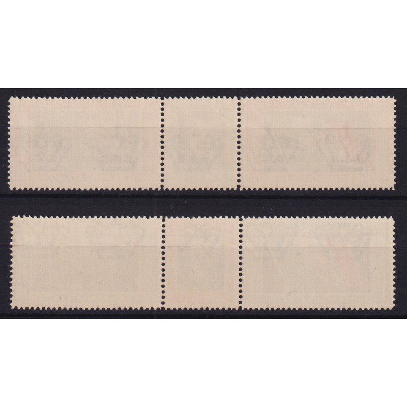 COLONIE EGEO 1933 P/A TRITTICI CROCIERA BALBO 2 V. G.I MNH**  | Fil...