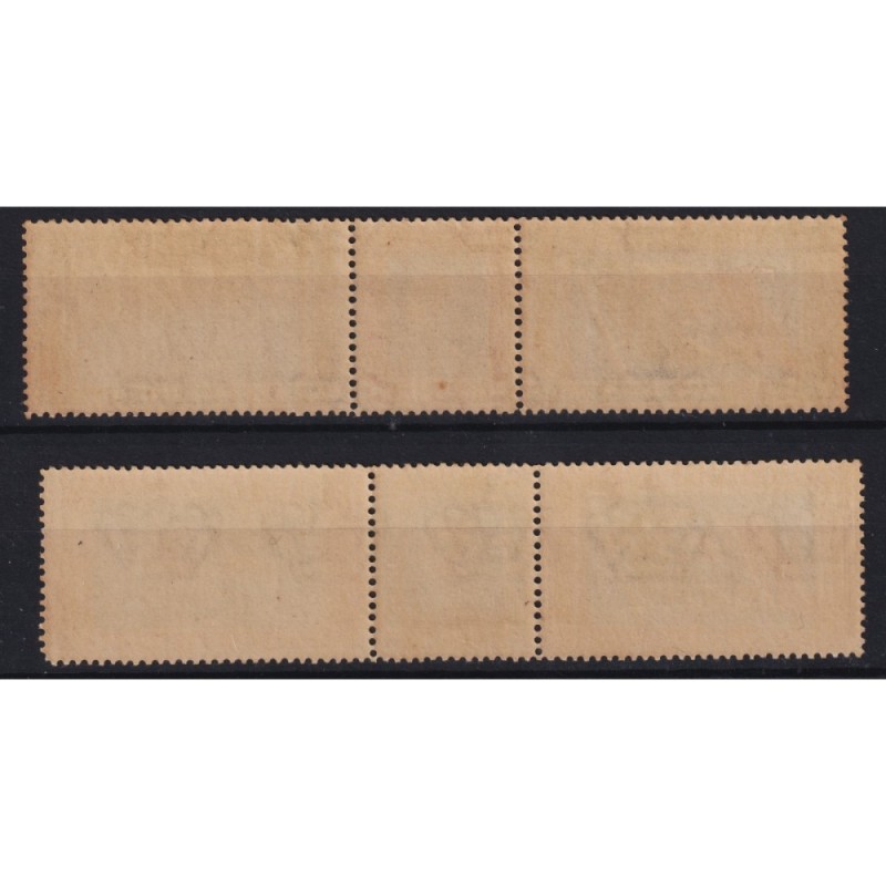 REGNO D'ITALIA 1933 TRITTICO CROCIERA ATLANTICA I – LEON G.I MNH** ...