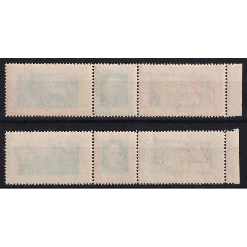 REGNO 1933 TRITTICO CROCIERA NORD ATLANTICA I – GIOR G.I MNH** CERT...