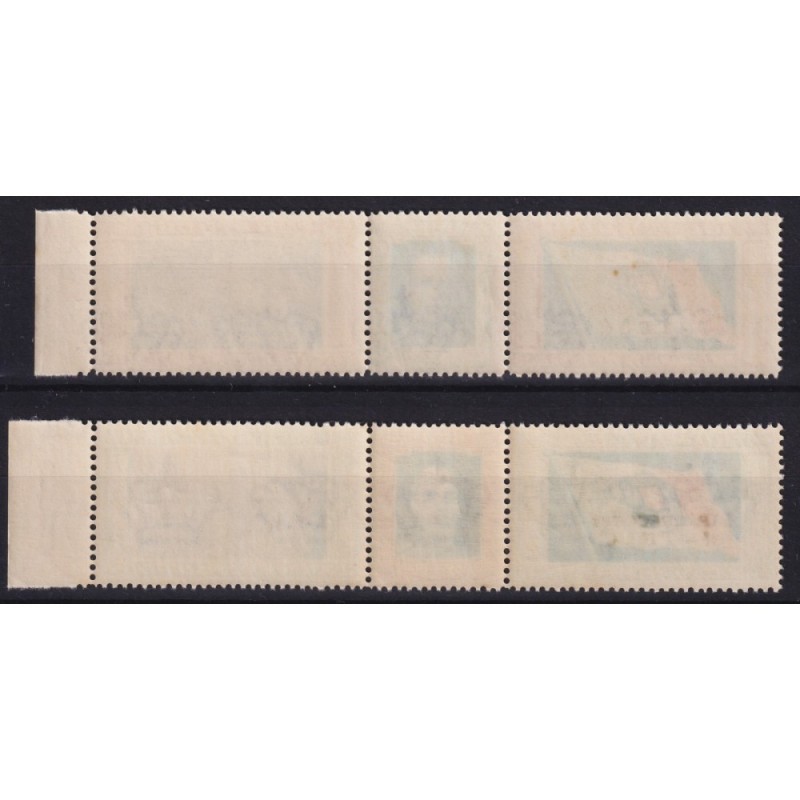 REGNO 1933 TRITTICO CROCIERA NORD ATLANTICA I – TEUC G.I MNH** CERT...