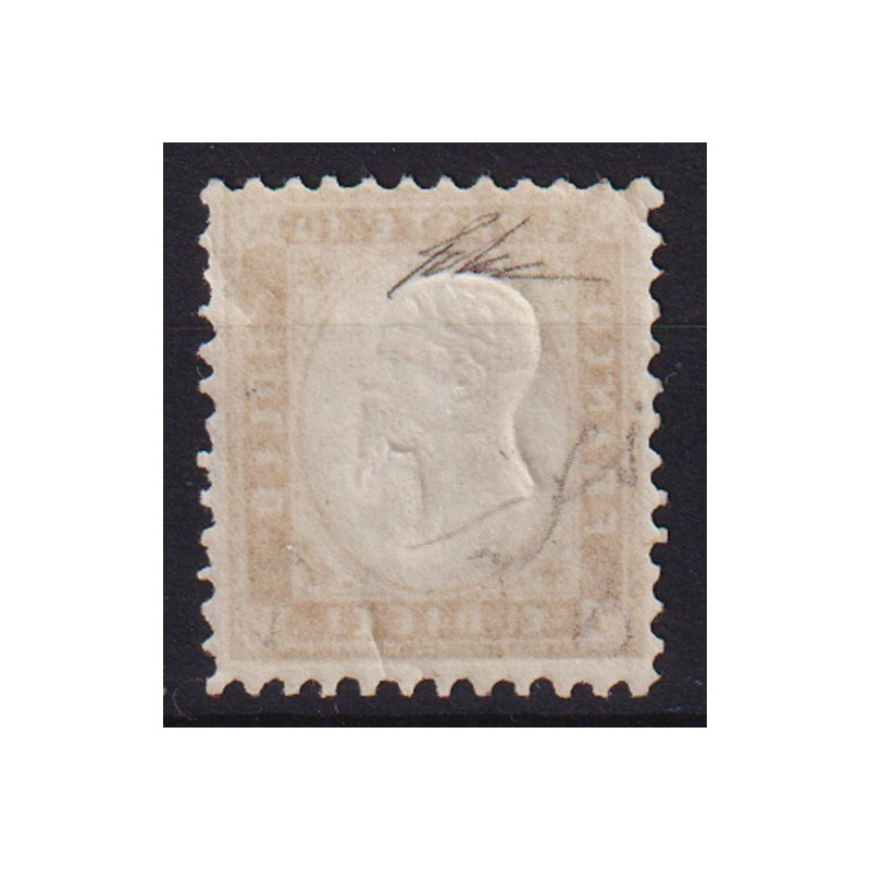 REGNO D'ITALIA 1862 10 CENTESIMI BISTRO N.1 G.I MNH** CERT.  | Fila...