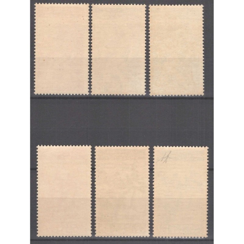 VATICANO PIO XI 1935 CONGRESSO GIURIDICO 6 V. G.I MNH** CERT.  | Fi...