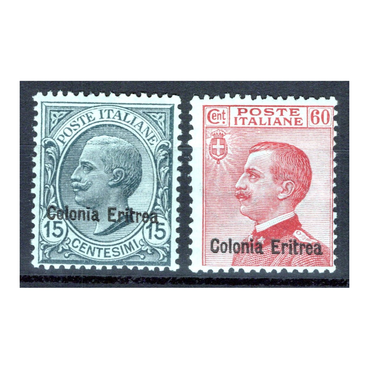 COLONIE ERITREA 1918-20 SERIE COMPLETA 2 VALORI G.I MNH**  | Filate... COLONIE ERITREA 1918-20 SERIE COMPLETA 2 VALORI G.I MNH**  | Filate...