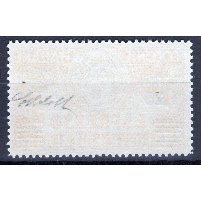 COLONIE ERITREA 1935-37 ESPRESSO 1,25 LIRE SU 60 CENT. N.11 G.I MNH...