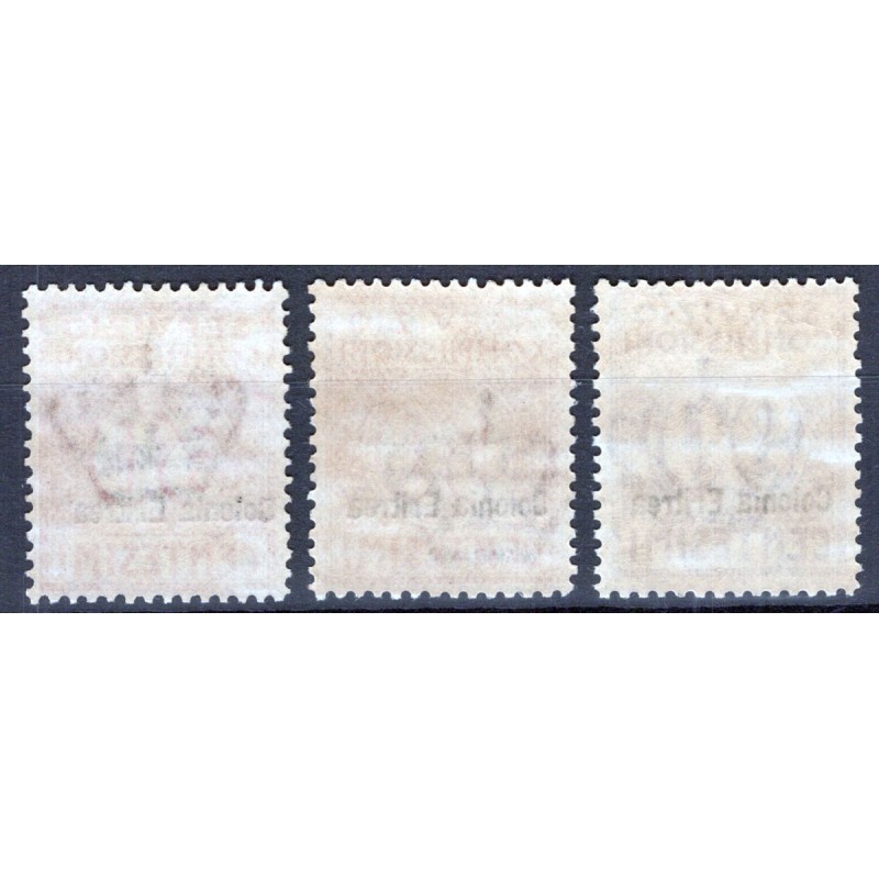 COLONIE ERITREA 1916 SERVIZIO COMMISSIONI 3 V. G.I MNH**  | Filatel...