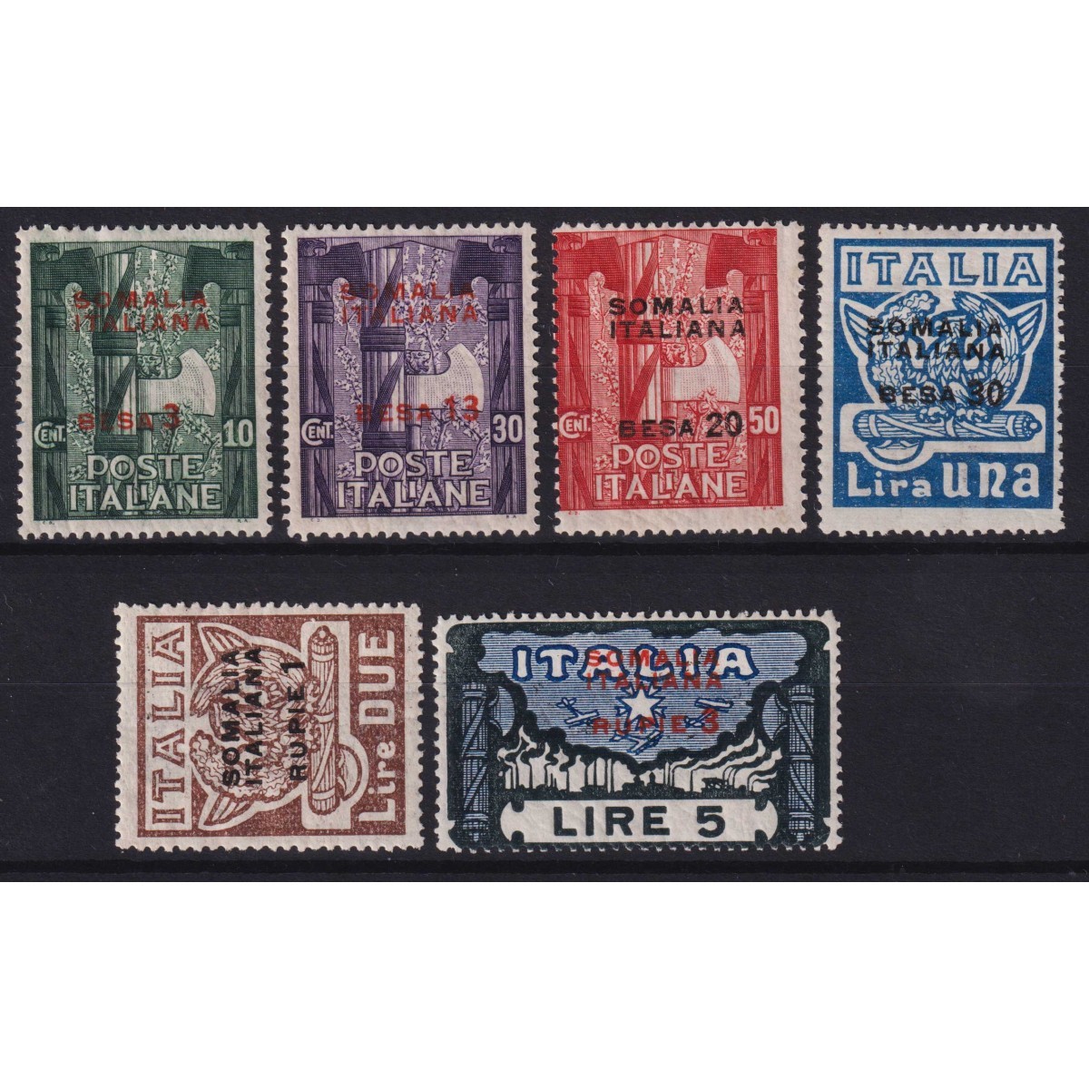 COLONIE SOMALIA 1923 MARCIA SU ROMA 6 VALORI G.I MNH**  | Filatelia... COLONIE SOMALIA 1923 MARCIA SU ROMA 6 VALORI G.I MNH**  | Filatelia...