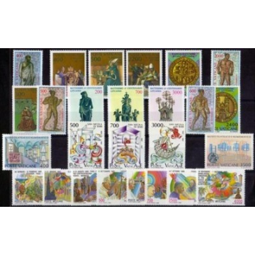 1987 VATICANO ANNATA COMPLETA G.I.  | Filatelia Meloni