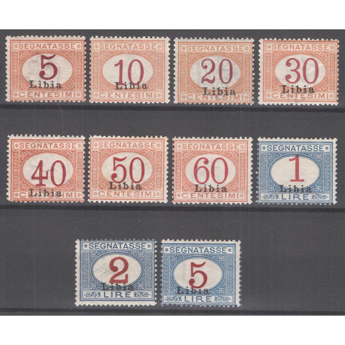 COLONIE LIBIA 1915 SEGNATASSE 10 V. G.I MNH**  | Filatelia Meloni COLONIE LIBIA 1915 SEGNATASSE 10 V. G.I MNH**  | Filatelia Meloni