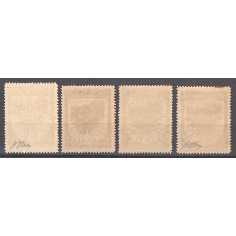 OCCUPAZIONE EGEO 1944 P/A PRO SINISTRATI DI GUERRA 4 V. G.I MNH**  ...
