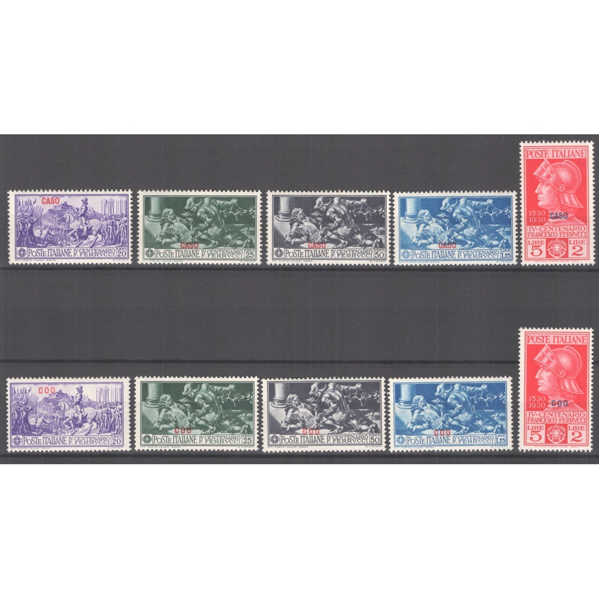 COLONIE FERRUCCI GIRO DELLE 13 ISOLE + P/A EGEO G.I MNH** / G.O MH*... COLONIE FERRUCCI GIRO DELLE 13 ISOLE + P/A EGEO G.I MNH** / G.O MH*...