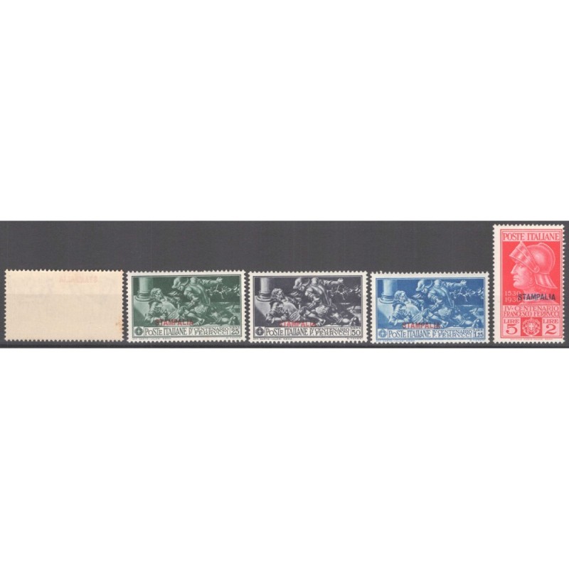 COLONIE FERRUCCI GIRO DELLE 13 ISOLE + P/A EGEO G.I MNH** / G.O MH*...