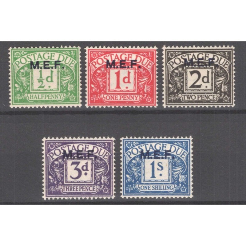OCCUPAZIONI STRANIERE M.E.F. 1942 SEGNATASSE 5 V. G.I MNH**  | Fila...